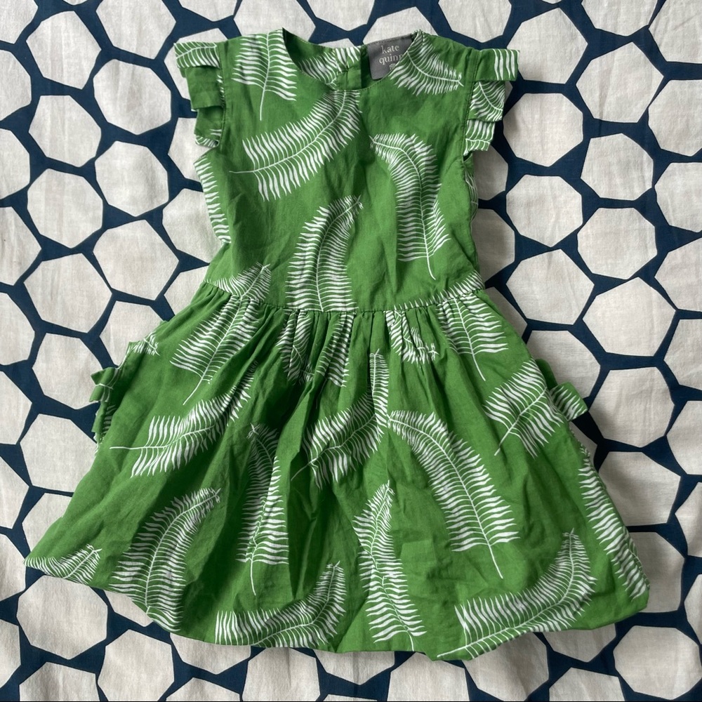 Kate Quinn Fern Dress green